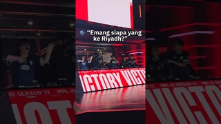 Siapa yang ke Riyadh???? 🤭🤭#MPLIDS13 #WeOwnThis