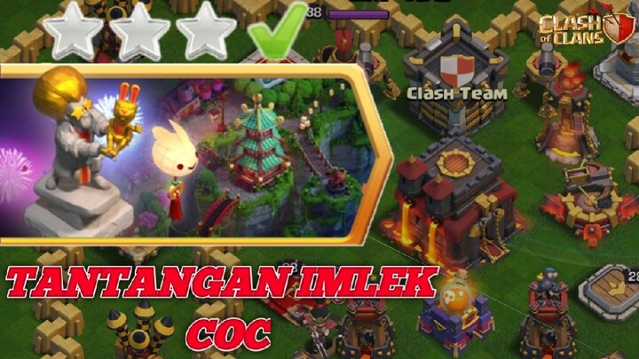 Cara meratakan Tantangan imlek | Coc Indonesia