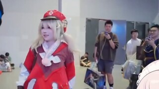 Japanese lolita was envious when she saw "What if I sang their theme song with suona behind the cosp