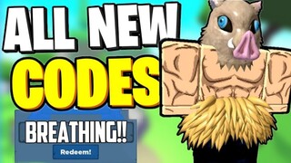 All New *Working* CODES in [DUAL WIELD] Slayers Unleashed v.62 Roblox! [BREATHING]