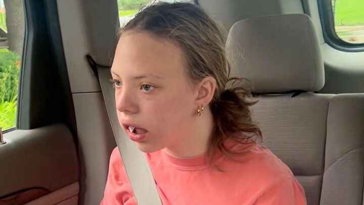 She just had her wisdom teeth removed...