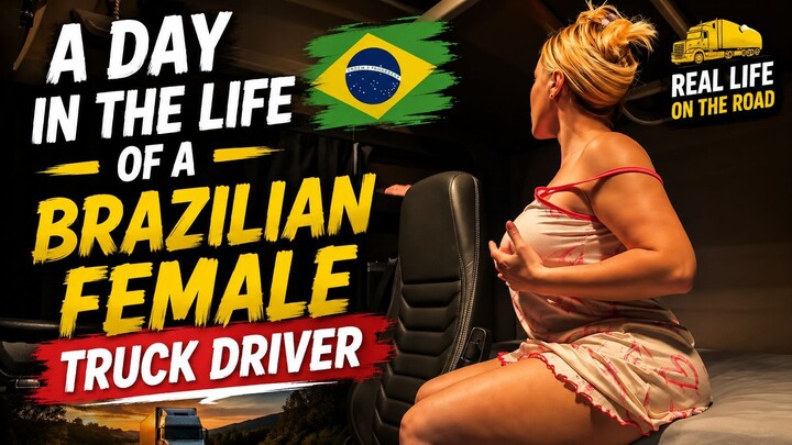 A female truck driver from Brazil — come meet me!