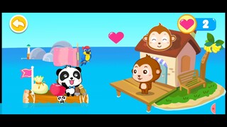 Baby Panda captain fishing sailing boat baby bus gameplay 2021
