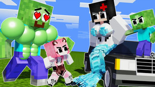 Monster School Baby Zombie เกลียดแม่เลี้ยงนางเงือก - Sad Story - Minecraft Animation