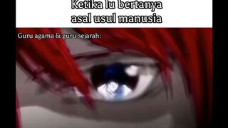 Ketika lu bertanya asal usul manusia🗿👍