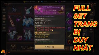 Account DK Lực full trang bị Duy Nhất cần tìm chủ mới tâm huyết | Mu Vượt Thời Đại