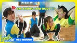 Phát cover hit Sóng Gió, Jack, Lan Ngọc nhí nhố học yoga cô giáo Min | HẬU TRƯỜNG CHƠI LÀ CHẠY