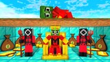 Monster School :  Zombie  x Squid Game Doll Looking For Prince - Minecraft Animation