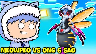 POKEMON BLOCKMAN GO: MEOWPEO THỬ THÁCH VS ONG 6 SAO CẦU VỒNG SIÊU MẠNH TRONG TRAINERS ARENA