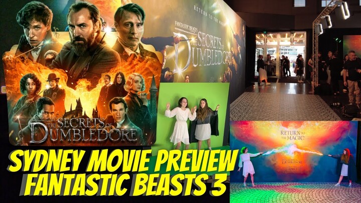 Sydney Movie Premiere! Fantastic Beasts - The Secrets Of Dumbledore