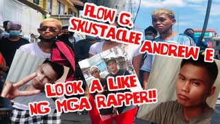 Flow G ng Litex, Andrew E Look a Like and Skusta Clee Look a Like!