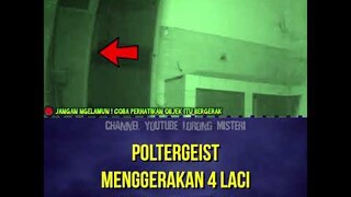 TEREKAM 4 LACI MENUTUP DENGAN SENDIRINYA ( POLTERGEIST )#shorts