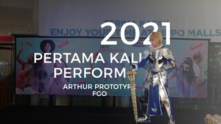 Arthur Prototype Fate Grand Order Cosplay (PERTAMA KALI COSCOMP) [Cosplay Performance]