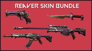 Valorant Reaver Skin Collection