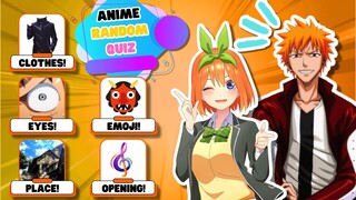 50 Anime Random Quiz | Test Your Skills!