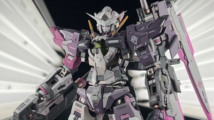 Pink but not girly! New color scheme, Zhongtian Neng Angel GK modified parts and color!