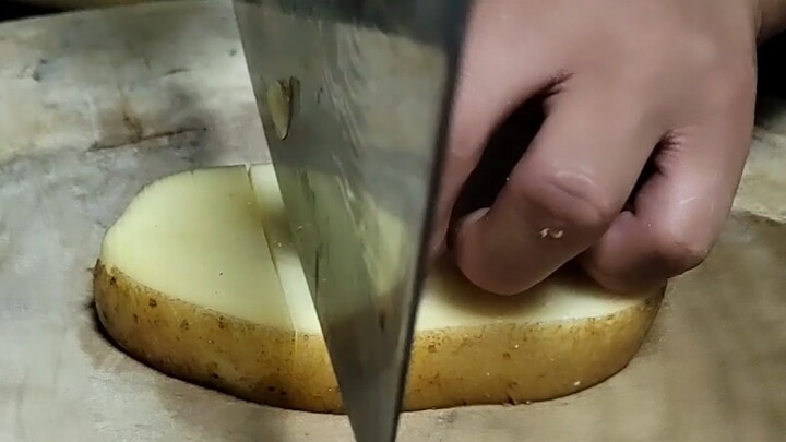 蓑衣刀法切土豆
