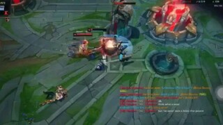 Caitlyn ăn pentakill quá dễ dàng