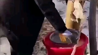 Homemade ice bucket—perfect for the occasion #hilarious