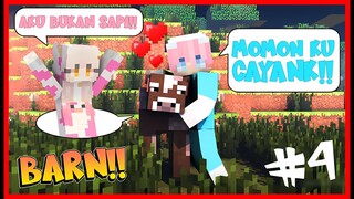 ATUN BANGUN RUMAH TERNAK UNTUK MOMON !! Feat@sapipurba Minecraft RolePlay Indonesia - EP4