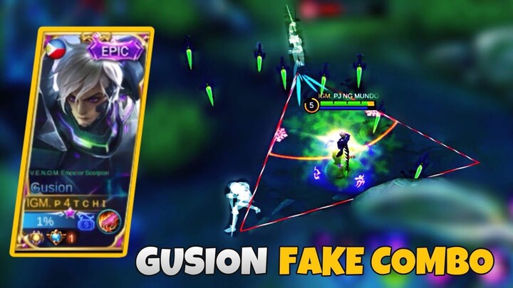 Wise Movements! Fast and Smooth Combos⚡ Gusion Montage - Mobile Legends: Bang Bang