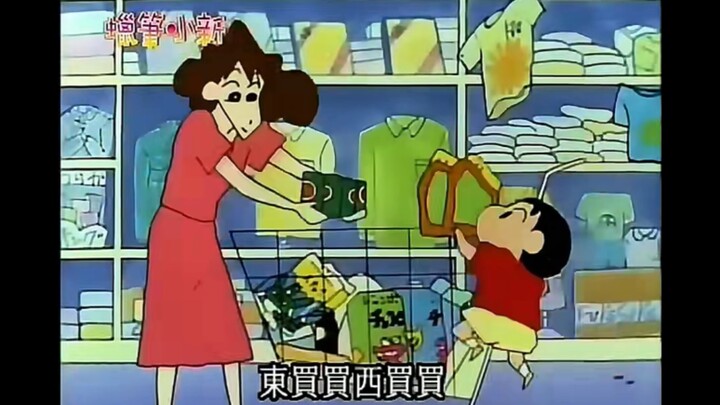 【Crayon Shin-chan】Tập ấm áp: Shin-chan và mẹ Himawari cùng nhau đi mua sắm lớn nè