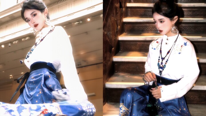 When I put on the ma mian skirt, their gaze is one of admiration, not scrutiny.