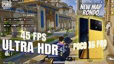 POCO X6 PRO TEST PUBG MOBILE | ULTRA HDR | RONDO MAP | PUBG MOBILE
