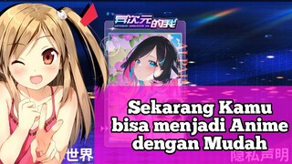 QQ AI Anime Art Generator, Bisa membuat kamu menjadi anime dengan cara yang simpel #VCreators