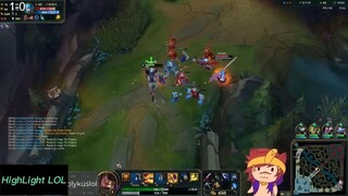 set thi đấu cực kì khó chịu #lol #highlights