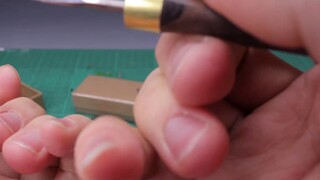 [Alat dan Perlengkapan Model] Pisau Penilaian Pemain Baru Model Labu Kelas Nano Baja Tungsten Pisau 