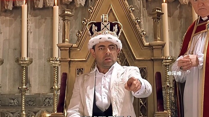 It’s you again, Mr. Bean! So elegant, haha!