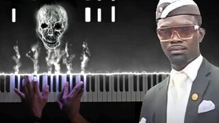 Tribute to the classic! Black Man Carrying Coffin Divine Comedy "Coffin Dance" [PianoDeuss Desu]