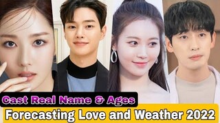 Forecasting Love and Weather Korea Drama Cast Real Name & Ages, Park Min Young, Song Kang, Yoon Park