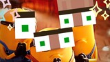 Minions Want Training But Its Minecraft 😂 | Minions Rise Of Gru Movie