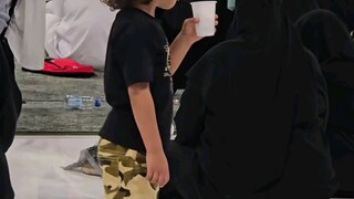 Masha Allah 🤲🕋 Cute baby boy in Haram Sharif