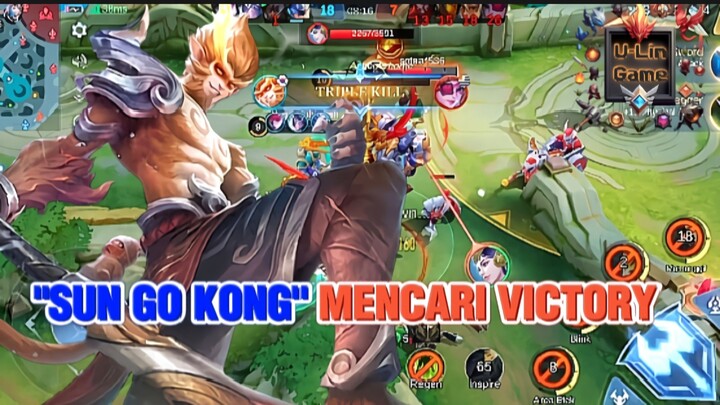 U- LIN GAME || SUN TURUN GUNUNG MENCARI VICTORY • MLBB