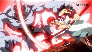 A guy uses a giant pickaxe as a weapon to kill demons - Recap Anime