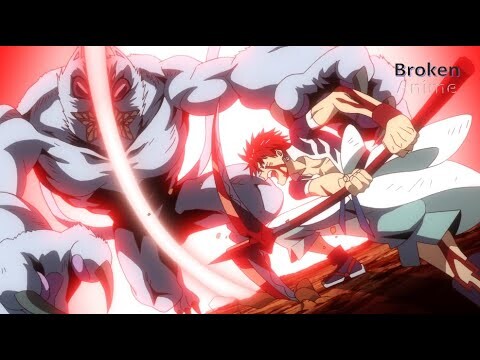 A guy uses a giant pickaxe as a weapon to kill demons - Recap Anime