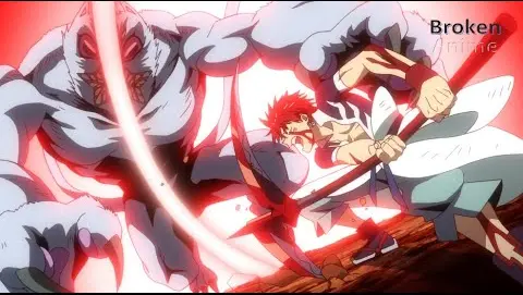 A guy uses a giant pickaxe as a weapon to kill demons - Recap Anime