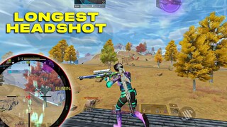 LONGEST HEADSHOT WITH GROUND LOOT HDR | COD MOBILE