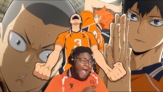 KARASUNO IN PERFECT SYNERGY HAIKYUU SEASON 4 EPISODE 23 REACTION