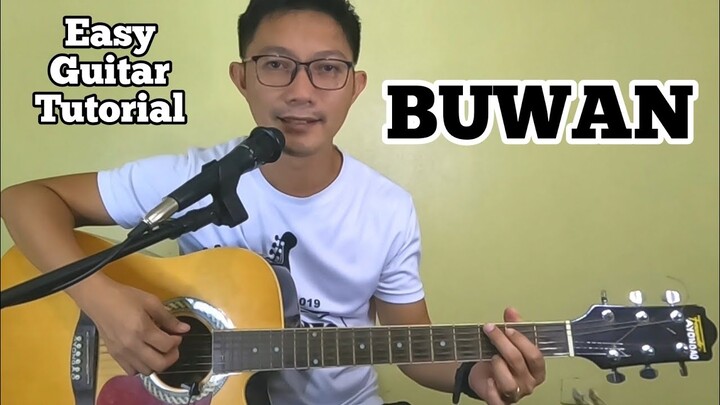 BUWAN | EASY GUITAR TUTORIAL FOR BEGINNERS