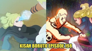 KISAH BORUTO EPISODE 198 - NARUTO MODE RIKUDOU MELAWAN DELTA