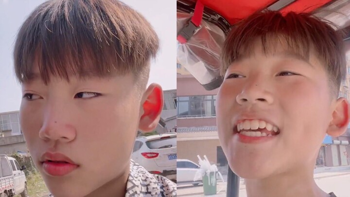 Is a son who knows how to act cute luckier in life? When this son cuddles up to his mom, she instant