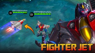 Aldous Turned into a Jet Fighter with this Skin | Aldous Meta | Mobile Legends