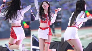리액션 진짜 산뜻해 장유진 치어리더 직캠 Jang Yujin cheerleader 240326 |4K