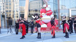 【aespa】16 people are so explosive! DRAMA even arranges dancers? Rose Red Dress 1:1 Restored War Song