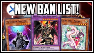 NEW Master Duel BANLIST! Tenpai Hit! Dragoon Now Unstoppable!?