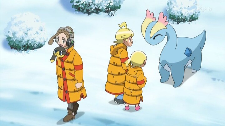 Pokémon XY - Tập 827: Sự liên kết cực quang!Amarus và Amaruruga!